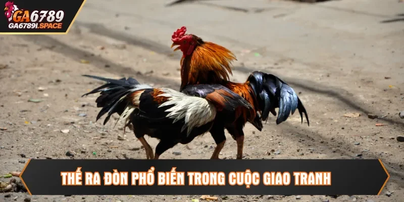 Thế ra đòn phổ biến trong cuộc giao tranh